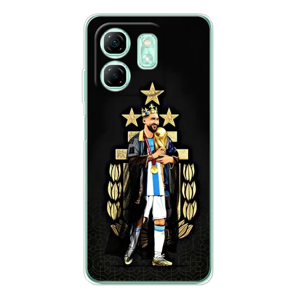Чехол с рисунком «Месси король» для Infinix Smart 10 HD