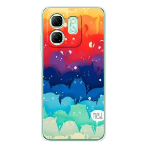 Силиконовый чехол с котиком для Infinix Smart 10 HD