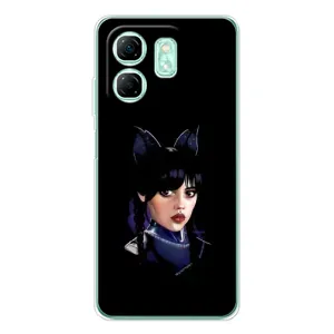 Чехлы с принтом Уэнсдей на Infinix Smart 10 HD (Милая Уэнсдей)