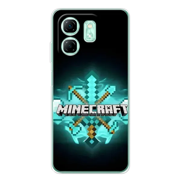 Чехол с рисунком «MineCraft 2» для Infinix Smart 10 HD