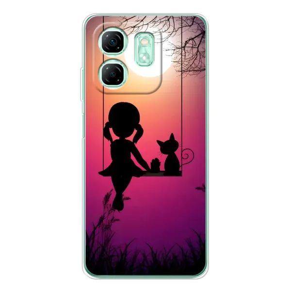 Чехол с рисунком «На качели» для Infinix Smart 10 HD Чехол с рисунком «На качели» для Infinix Smart 10 HD