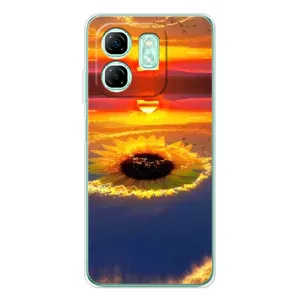 Чехлы с картинкой Подсолнухов для Смарт 10 HD (Небо подсолнух)