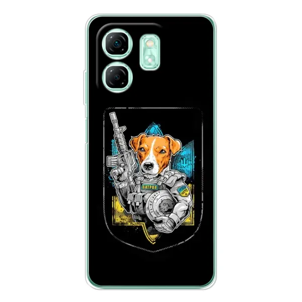 Чехол с рисунком «Патрон Воин» для Infinix Smart 10 HD