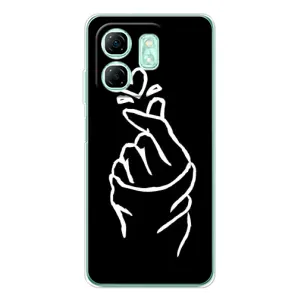Чохол (Знак сердечка) для Infinix Smart 10 HD (Сердечко на чорному)