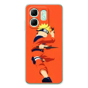 Чехлы с принтом Наруто на Infinix Smart 10 HD (Силуэт Наруто)
