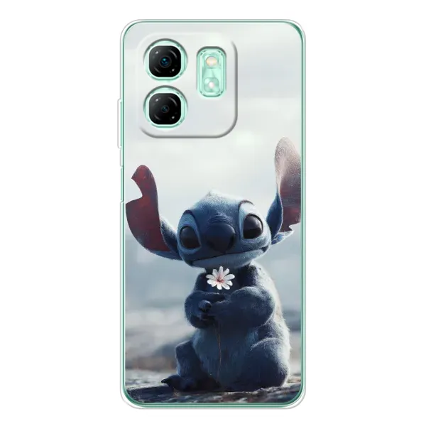 Чехол с рисунком «Стич с цветочком» для Infinix Smart 10 HD Чехол с рисунком «Стич с цветочком» для Infinix Smart 10 HD