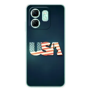 Чехол Флаг USA для Infinix Smart 10 HD (USA)