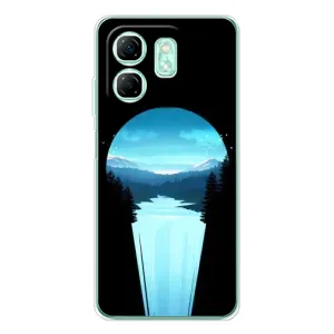 Літній Чохол на Infinix Smart 10 HD (Синій Водоспад)