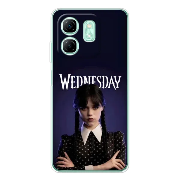 Чехол с рисунком «Wednesdey» для Infinix Smart 10 HD Чехол с рисунком «Wednesdey» для Infinix Smart 10 HD