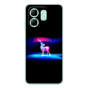 Силіконовий бампер з картинкою звірів для Infinix Smart 10 HD (Яскравий олень)