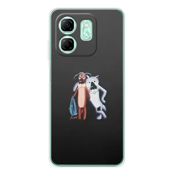 Чехол с рисунком «Шо, опять» для Infinix Smart 10 HD