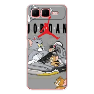 Силиконовый Чехол Nike Air Jordan на Смарт 10 Плюс (Air Jordan)