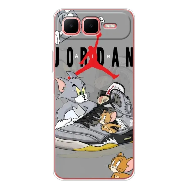 Чехол с рисунком «Air Jordan» для Infinix Smart 10 Plus Чехол с рисунком «Air Jordan» для Infinix Smart 10 Plus