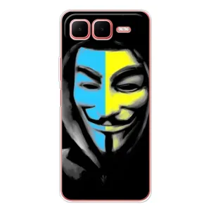 Чохол з Українською символікою на Смарт 10 Плюс (Анонімус патріот)