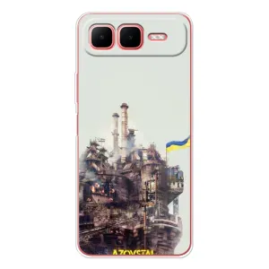 Чохли на військову тематику для Infinix Smart 10 Plus (Азовсталь)