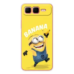 Мультяшный принт на Чехол для Смарт 10 Плюс (Banana)