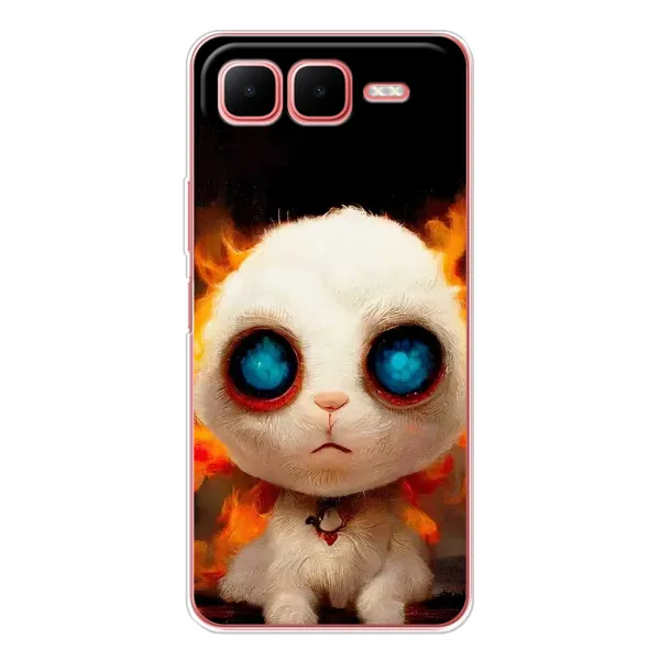 Чехол с рисунком «Бавовнятко» для Infinix Smart 10 Plus Чехол с рисунком «Бавовнятко» для Infinix Smart 10 Plus