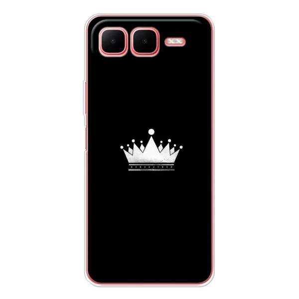 Чехол с рисунком «Белая корона» для Infinix Smart 10 Plus Чехол с рисунком «Белая корона» для Infinix Smart 10 Plus