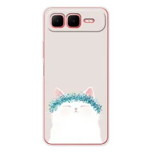 Чехол на тематику: Коты для Infinix Smart 10 Plus (Белый котик)
