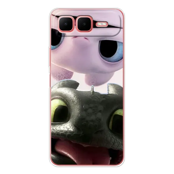 Чехол с рисунком «Беззубик и Дневная Злость» для Infinix Smart 10 Plus Чехол с рисунком «Беззубик и Дневная Злость» для Infinix Smart 10 Plus