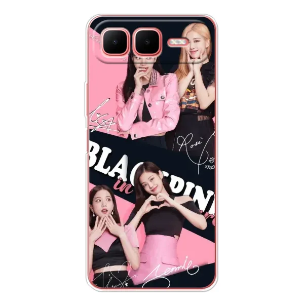 Чехол с рисунком «BLACKPINK» для Infinix Smart 10 Plus Чехол с рисунком «BLACKPINK» для Infinix Smart 10 Plus