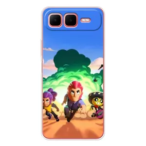 Силиконовый Чехол на Infinix Smart 10 Plus с картинкой Brawl Stars (Бравел Старс)