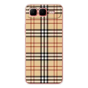 Чехол с Брендами одежды на Смарт 10 Плюс (Burberry стиль)