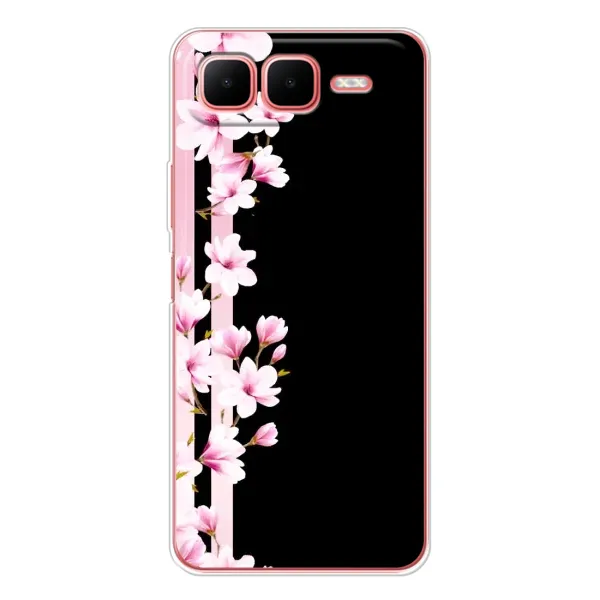 Чехол с рисунком «Цветочки» для Infinix Smart 10 Plus Чехол с рисунком «Цветочки» для Infinix Smart 10 Plus