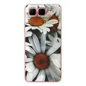Чехол с ромашками на Infinix Smart 10 Plus (Цветы Ромашки)