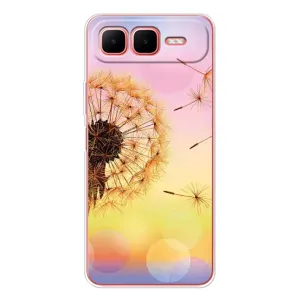 Силиконовый Чехол с одуванчиками на Infinix Smart 10 Plus (Цветок-одуванчик)