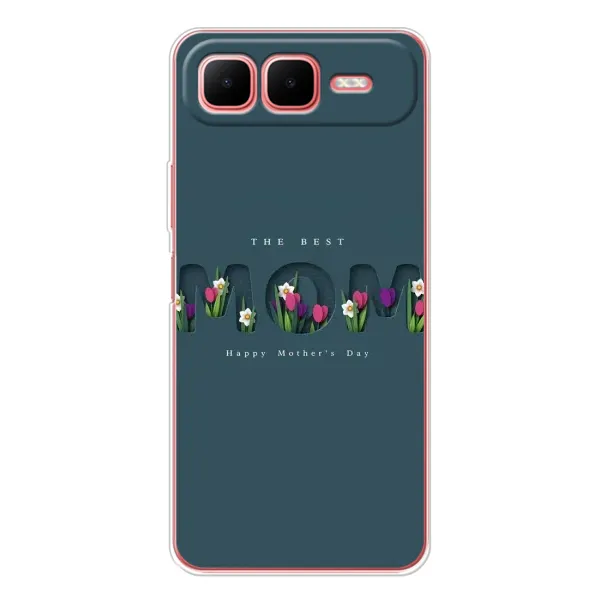 Чехол с рисунком «Ко дню мамы» для Infinix Smart 10 Plus Чехол с рисунком «Ко дню мамы» для Infinix Smart 10 Plus