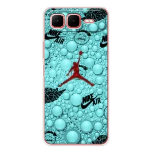Силиконовый Чехол Nike Air Jordan на Смарт 10 Плюс (Джордан Найк)