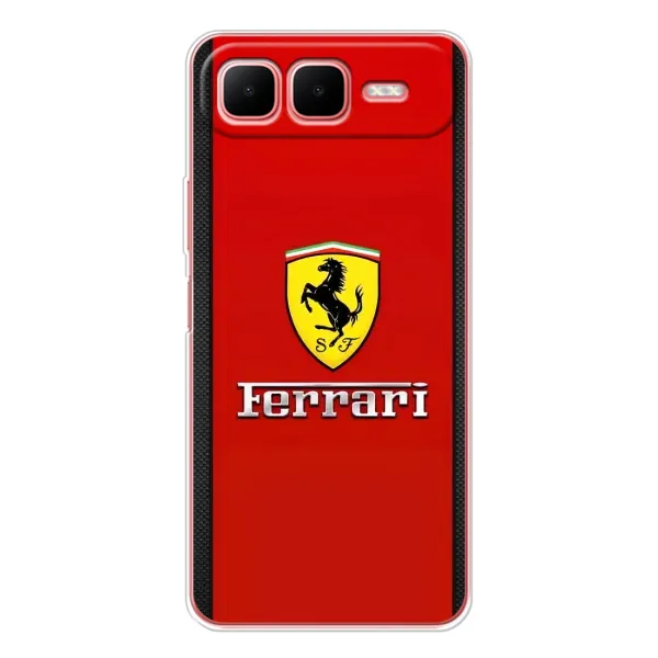 Чехол с рисунком «Ferrari Logo» для Infinix Smart 10 Plus Чехол с рисунком «Ferrari Logo» для Infinix Smart 10 Plus