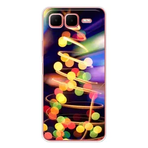 Чохол новорічна ялинка на Infinix Smart 10 Plus (Гірлянди)