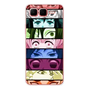 Силиконовые чехлы с глазами Anime для Смарт 10 Плюс (Глаза Хашира)
