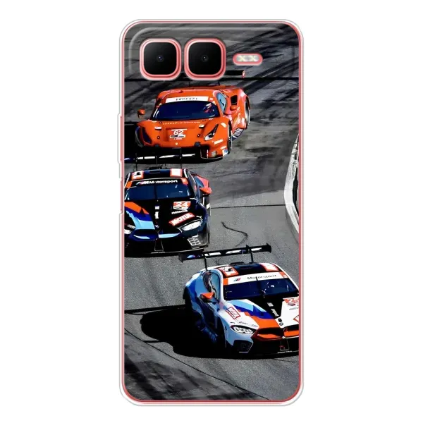 Чехол с рисунком «Гонщики» для Infinix Smart 10 Plus Чехол с рисунком «Гонщики» для Infinix Smart 10 Plus