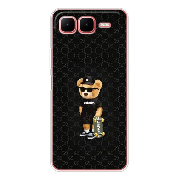 Чехол с рисунком «GUCCI Teddy» для Infinix Smart 10 Plus