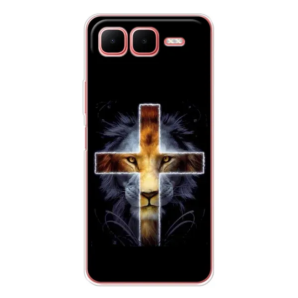 Чехол с рисунком «Иисус Лев» для Infinix Smart 10 Plus