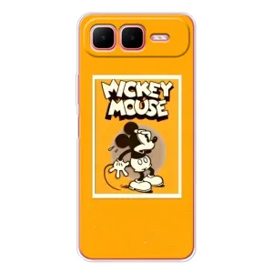 Чехлы с принтом Микки Маус на Infinix Smart 10 Plus (Испуганный Микки)