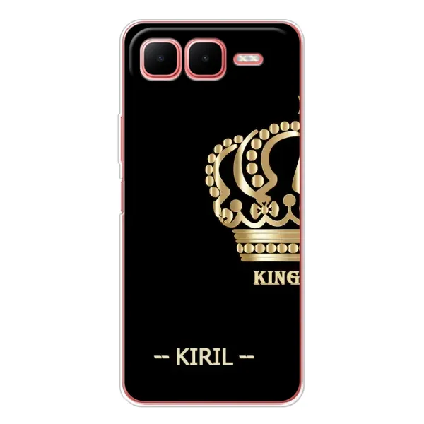 Чехол с рисунком «KIRIL» для Infinix Smart 10 Plus