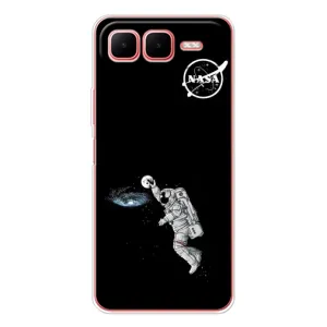 Силіконовый бампер з принтом "Наса" на Infinix Smart 10 Plus (Космонавт баскетболіст)