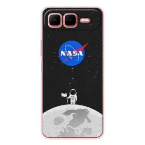 Силіконовый бампер з принтом "Наса" на Infinix Smart 10 Plus (Космонавт NASA)