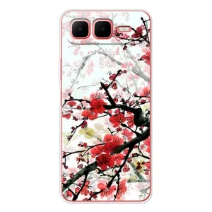 Чехол с принтом САКУРЫ на Infinix Smart 10 Plus (Красивая Сакура)