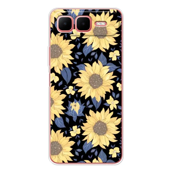 Чехол с рисунком «красивые цветы» для Infinix Smart 10 Plus Чехол с рисунком «красивые цветы» для Infinix Smart 10 Plus