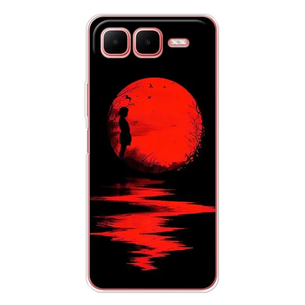 Чехол с рисунком «Красный Закат» для Infinix Smart 10 Plus Чехол с рисунком «Красный Закат» для Infinix Smart 10 Plus