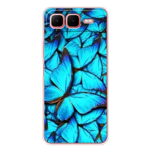 Силіконовий бампер з картинкою звірів для Infinix Smart 10 Plus (Крила метеликів)