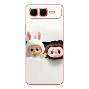 Чехол с принтом Лабубу для Infinix Smart 10 Plus (Фигурки Labubu)