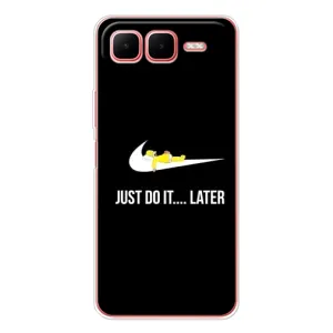 Силиконовый Чехол на Infinix Smart 10 Plus с картинкой Nike (Later)