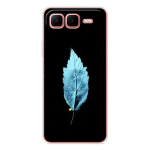 Чохол з картинками на чорному фоні для Infinix Smart 10 Plus (Листя)