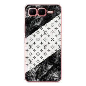 Чехол Стиль Louis Vuitton на Infinix Smart 10 Plus (LV на белом)